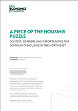 A piece of the housing puzzle cover