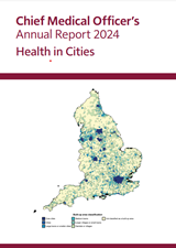 Chief Medical Officer's Annual Report 2024: Health in Cities COVER