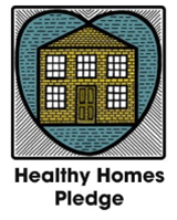 Healthy Homes Pledge logo