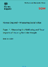 Homes England Measuring Social Value cover