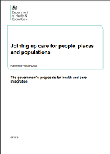 Joining up care for people, places and populations cover