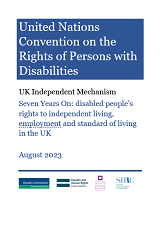 Progress on disability rights in the United Kingdom 2023 cover