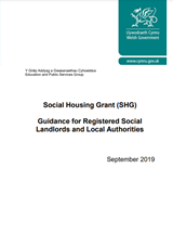 Social Housing Grant (SHG) COVER