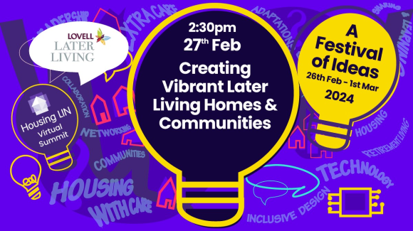 Creating vibrant later living homes banner