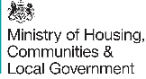 Minstry of Housing Communities and Local Gov logo